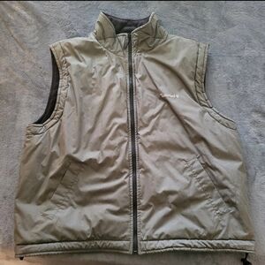 Timberland Authentic Weathergear Men’s Puffer Vest Size XL Grayish Green